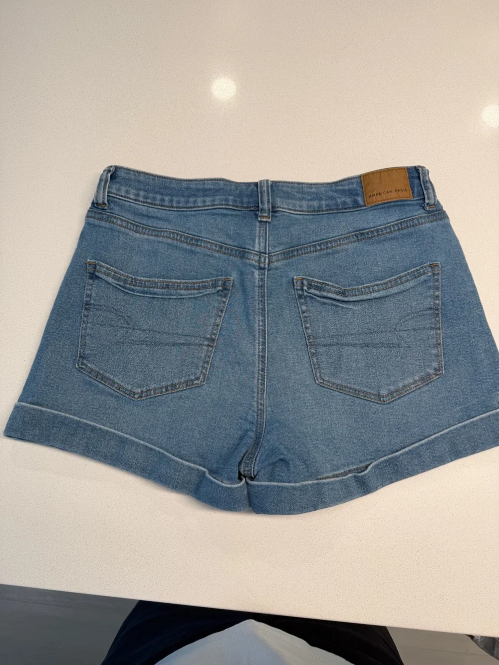American Eagle Denim Mom Short
